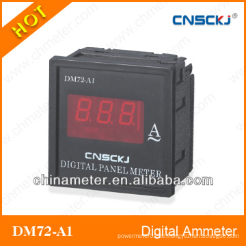 Intelligente einphasige digitale LED-Anzeige Amperemeter / Stromzähler 72mm * 72mm